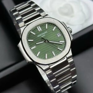 Auretimes Silver Round Dress Watch